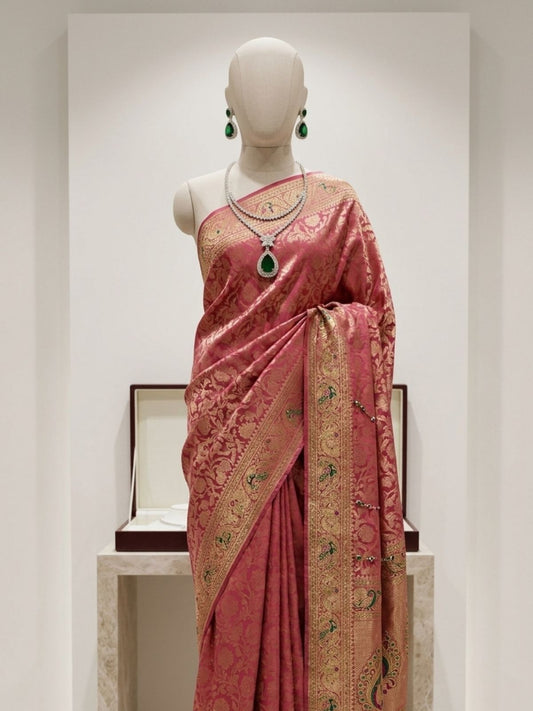 Green Emrald Earrings and Necklace Set