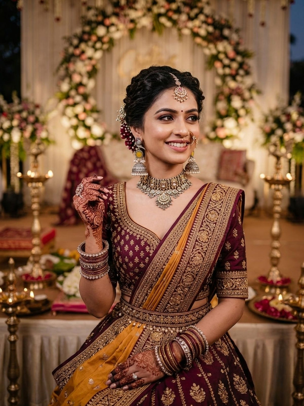 Engagement Jhumka Wear