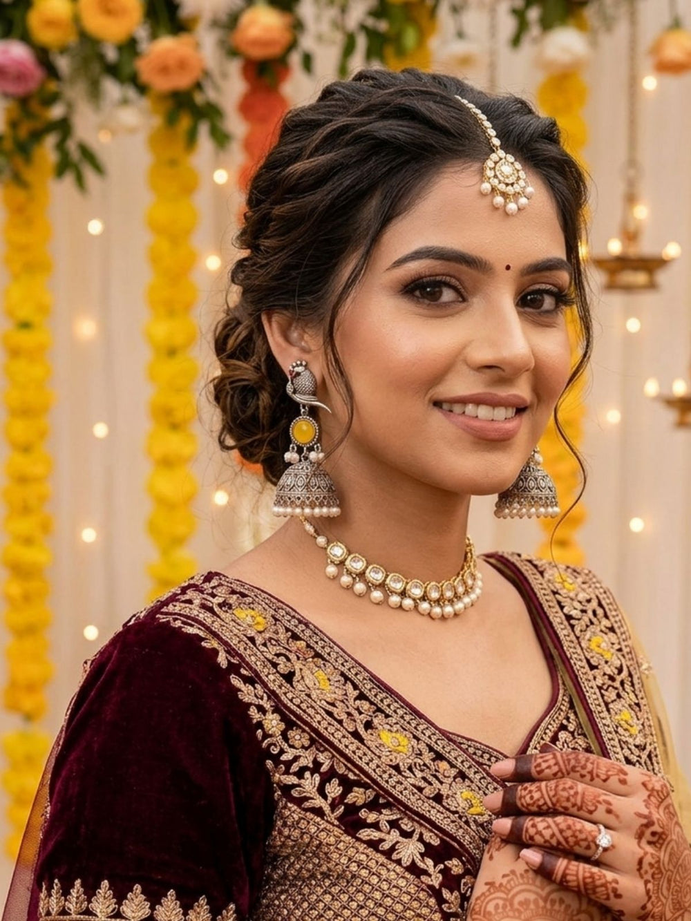 Wedding Jhumka Style